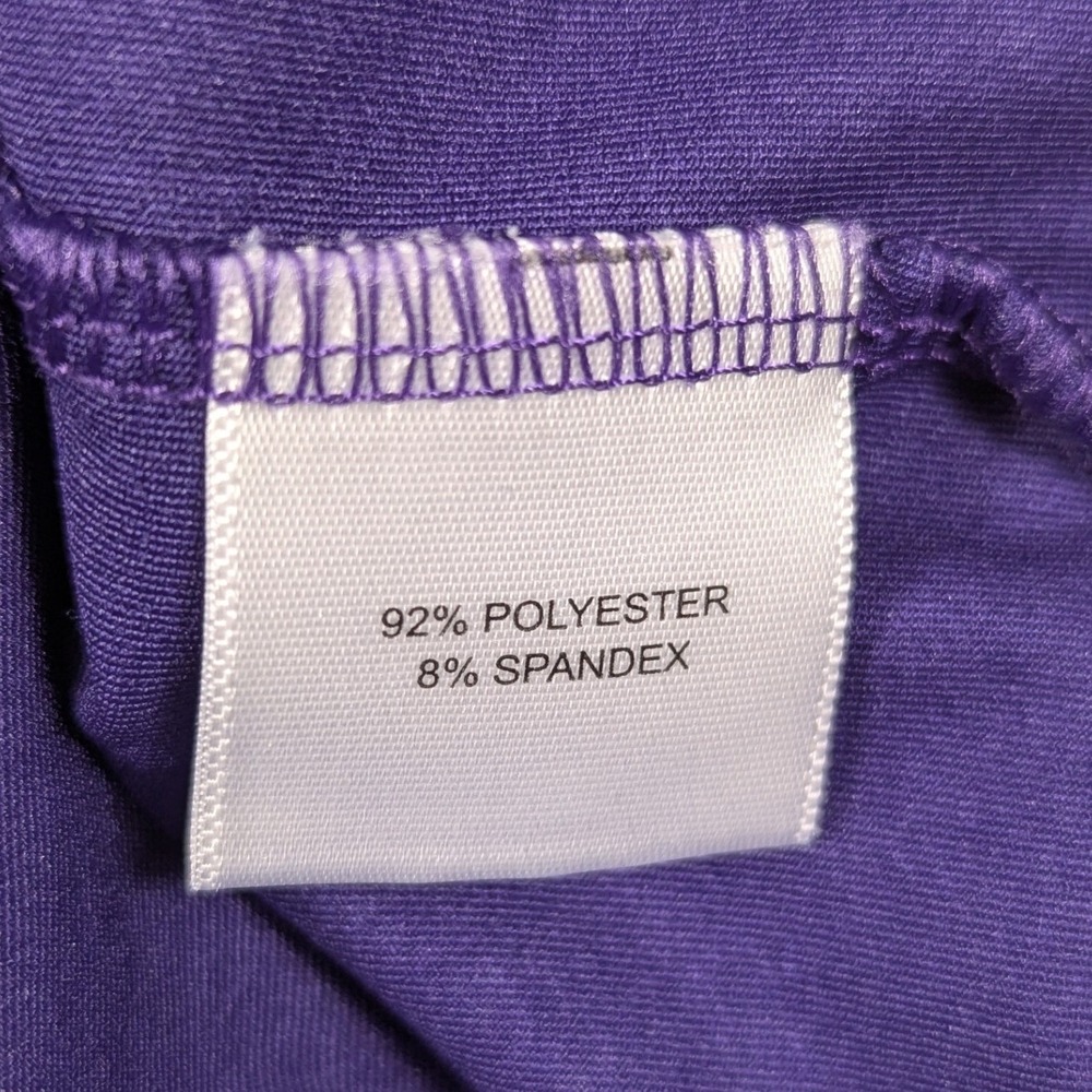Peter Millar Summer Comfort Mens Purple Geometric Polo Shirt DXC Technology Med - Picture 5 of 7